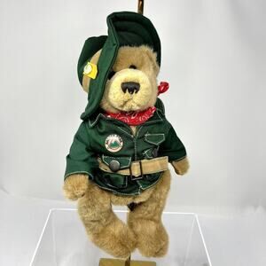 Vintage Ranger Gus Teddy Bear Plush Toy Stuffed Animal 13" Plush Forest Friends